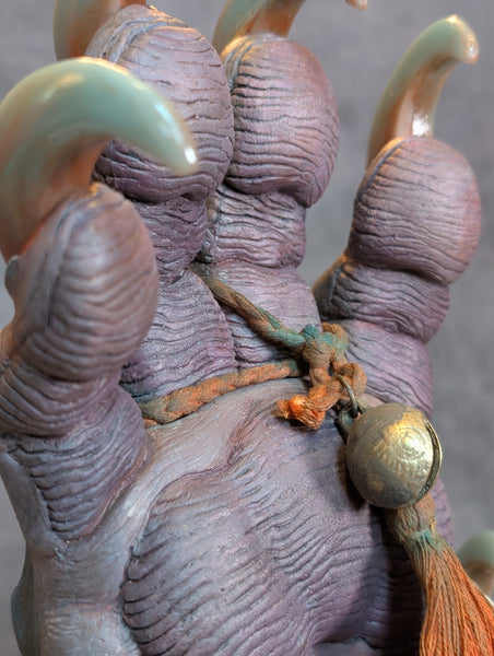 MONSTER LUCK PAW SCULPTURE PROP (STRIPED)