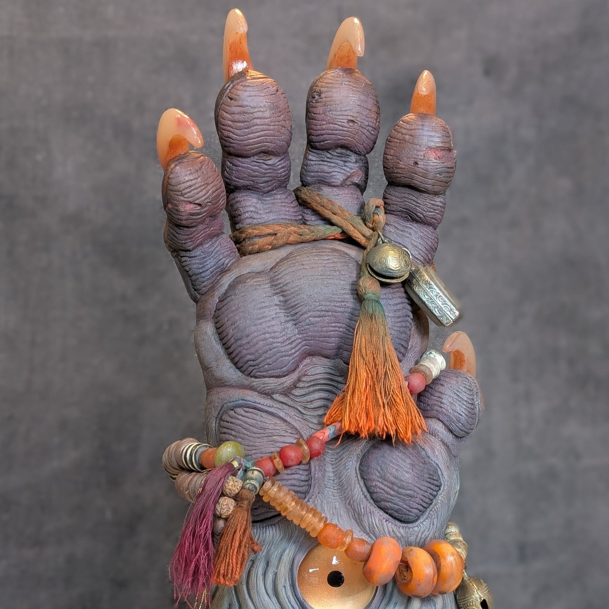MONSTER LUCK PAW SCULPTURE PROP (SCARRED)