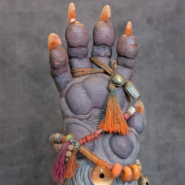 MONSTER LUCK PAW SCULPTURE PROP (SCARRED)