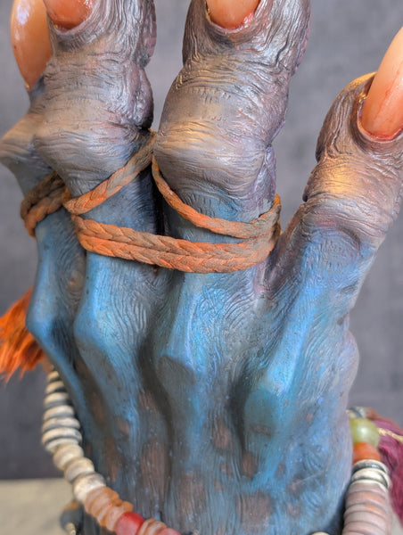 MONSTER LUCK PAW SCULPTURE PROP (SCARRED)