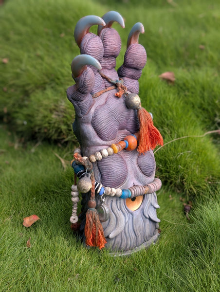 MONSTER LUCK PAW SCULPTURE PROP (STRIPED)