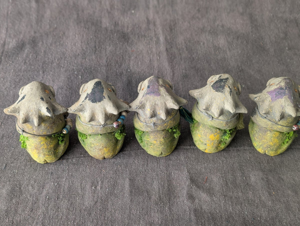 MINI FAUX STONE EFFIGY STATUE (OPAL)