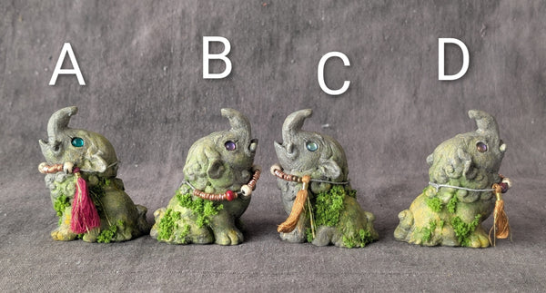 BABY BAKU FAUX STONE FIGURE