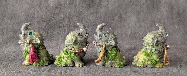 BABY BAKU FAUX STONE FIGURE