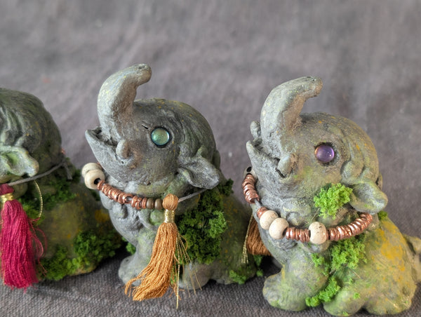 BABY BAKU FAUX STONE FIGURE