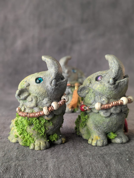 BABY BAKU FAUX STONE FIGURE