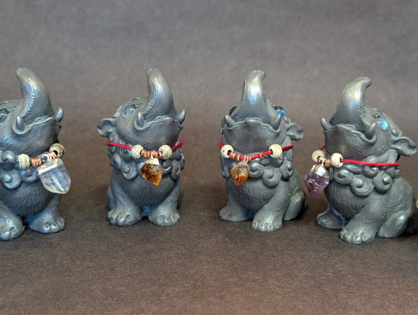 COLD CAST IRON BABY BAKU FIGURE