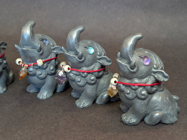 COLD CAST IRON BABY BAKU FIGURE