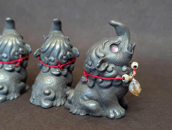 COLD CAST IRON BABY BAKU FIGURE