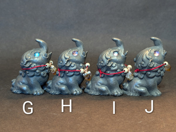 COLD CAST IRON BABY BAKU FIGURE