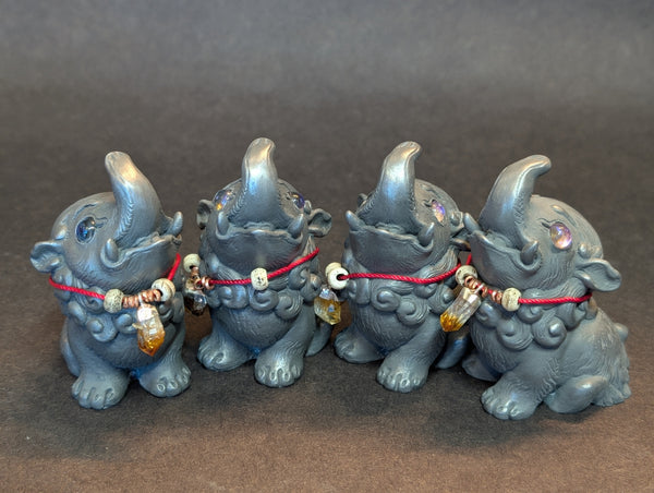 COLD CAST IRON BABY BAKU FIGURE