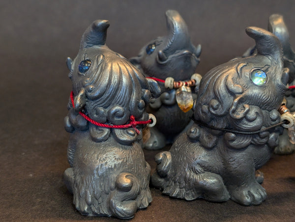 COLD CAST IRON BABY BAKU FIGURE