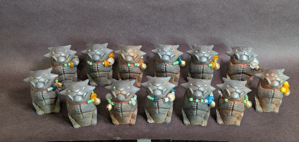 COLD CAST IRON 3.5" EFFIGY FINISHED FIGURE