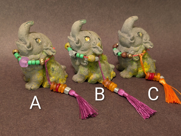 FAUX STONE BAKU FIGURINE