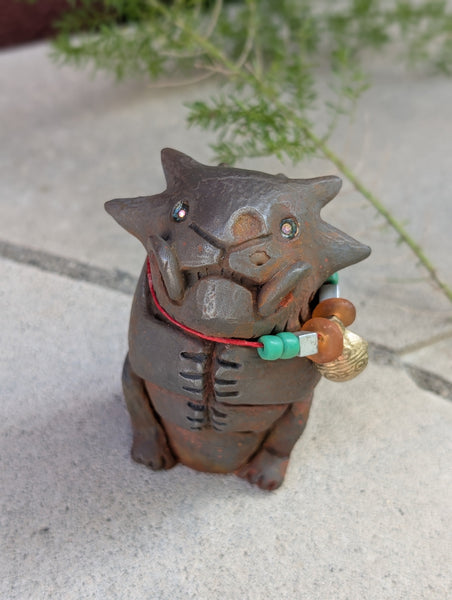 COLD CAST IRON 3.5" EFFIGY FINISHED FIGURE