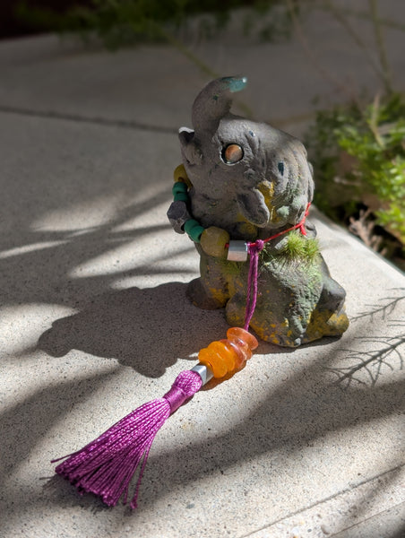 FAUX STONE BAKU FIGURINE