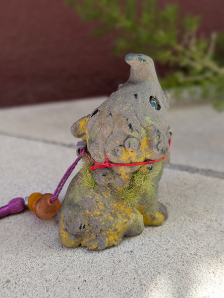 FAUX STONE BAKU FIGURINE