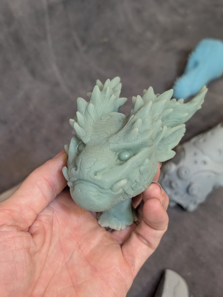 DOLL HEAD/ EAR/ SILICONE JACKET BACK CASTS