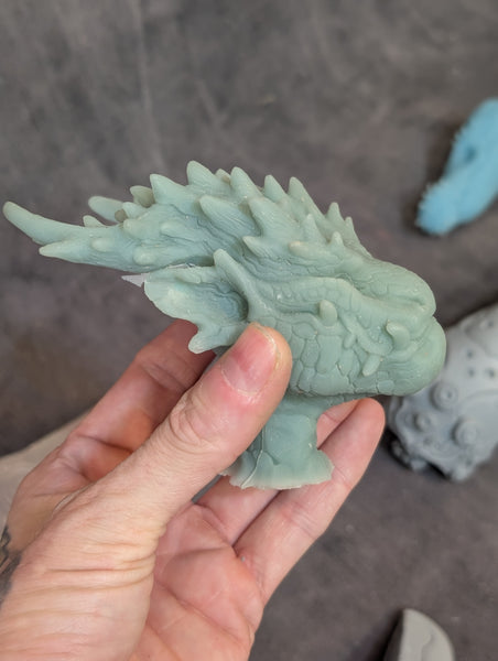DOLL HEAD/ EAR/ SILICONE JACKET BACK CASTS