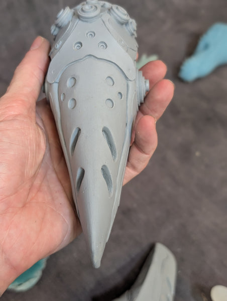 DOLL HEAD/ EAR/ SILICONE JACKET BACK CASTS