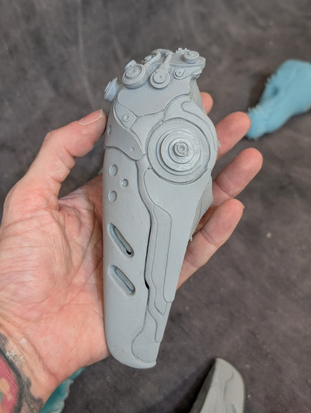 DOLL HEAD/ EAR/ SILICONE JACKET BACK CASTS
