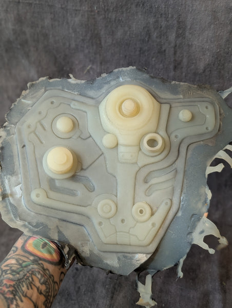 DOLL HEAD/ EAR/ SILICONE JACKET BACK CASTS