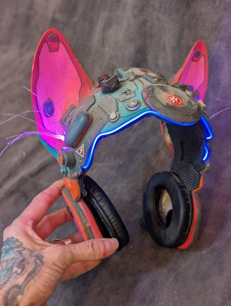 SHITTY KITTY RELIC- CAT EAR HEADBAND