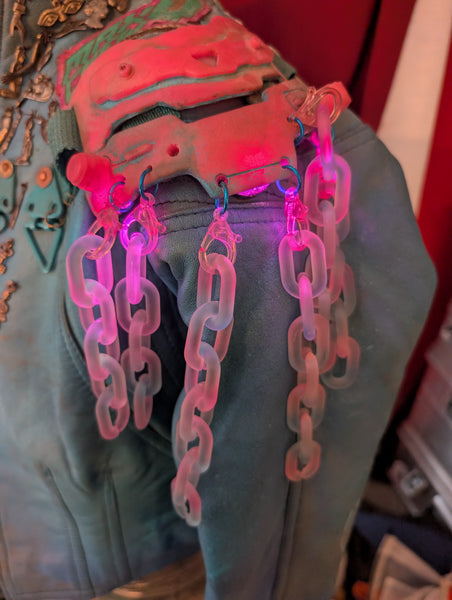 SHITTY KITTY LEATHER JACKET RELIC