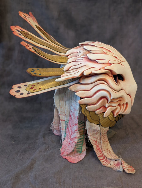 ACOLYTE OF **UNKNOWN PRONUNCIATION** CELESTIAL OWL MASK - READY TO WEAR