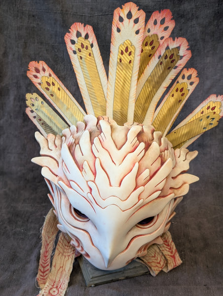 ACOLYTE OF **UNKNOWN PRONUNCIATION** CELESTIAL OWL MASK - READY TO WEAR