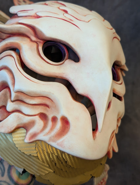ACOLYTE OF **UNKNOWN PRONUNCIATION** CELESTIAL OWL MASK - READY TO WEAR