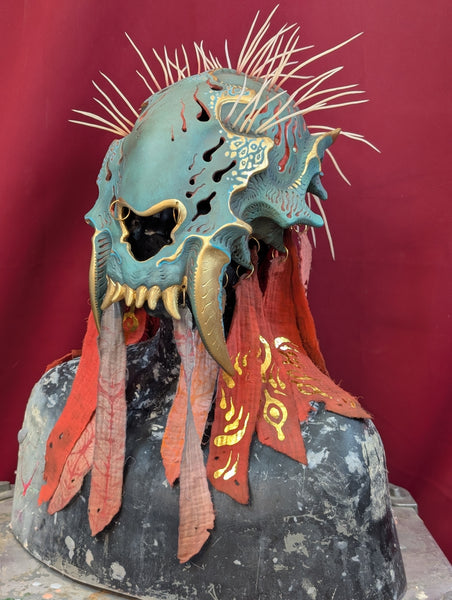 SMILODON HELM BLANK CAST PREORDER *SHIPS LATE JULY THROUGH SEPTEMBER**