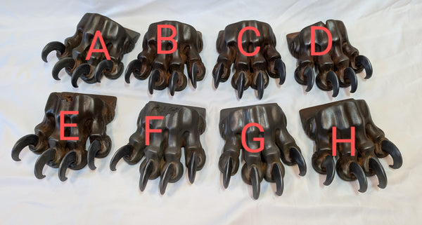 MONSTER PAW COLD CAST METAL DOOR STOPPER