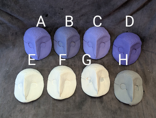 BLANK OWL MASK READY TO SHIP