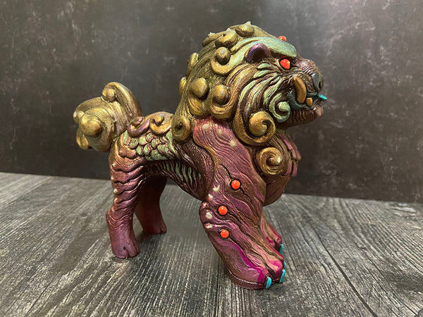 SPICY METALLIC FOO DOG BLEP CAST FIGURE