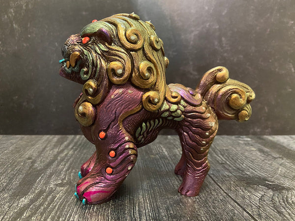 SPICY METALLIC FOO DOG BLEP CAST FIGURE