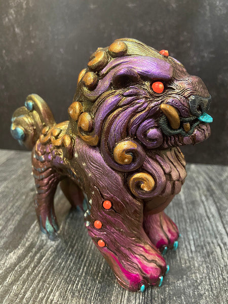 SPICY METALLIC FOO DOG BLEP CAST FIGURE