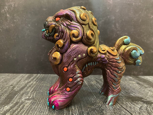 SPICY METALLIC FOO DOG BLEP CAST FIGURE