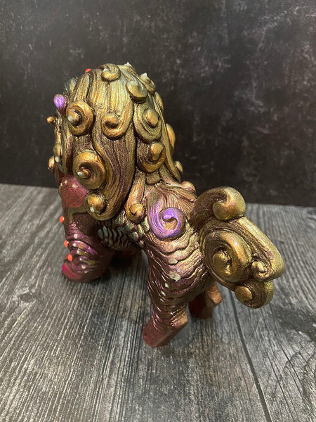 SPICY METALLIC FOO DOG BLEP CAST FIGURE