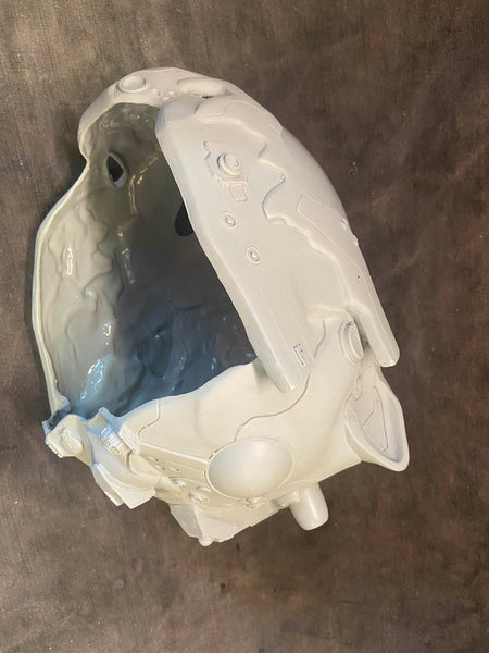 PATREON ONLY- SHITTY KITTY HELMET BLANK READY TO PAINT