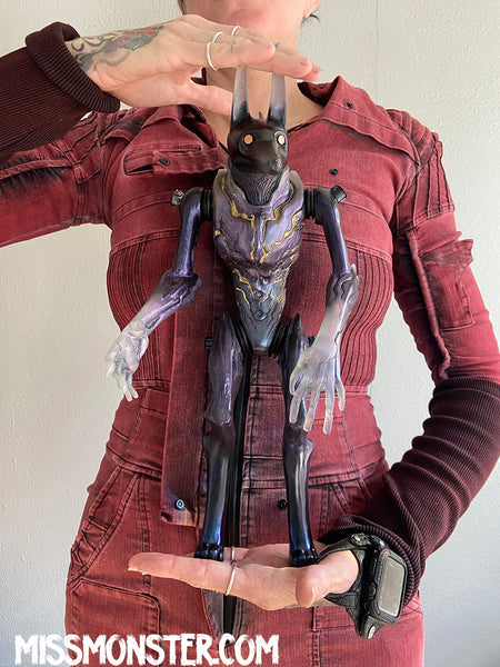 SPACE WEREWOLF POSEABLE FIGURE- GANYMEDE