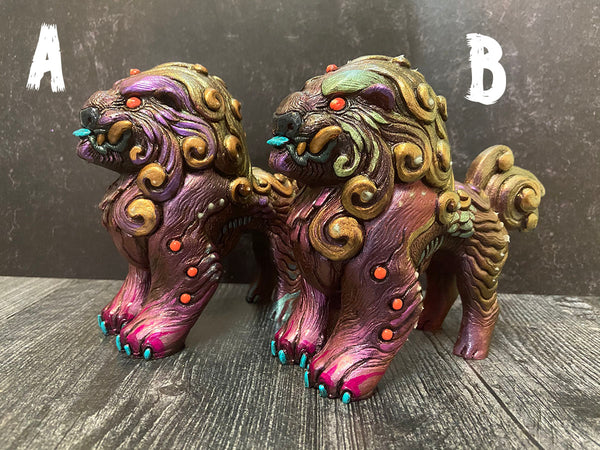 SPICY METALLIC FOO DOG BLEP CAST FIGURE