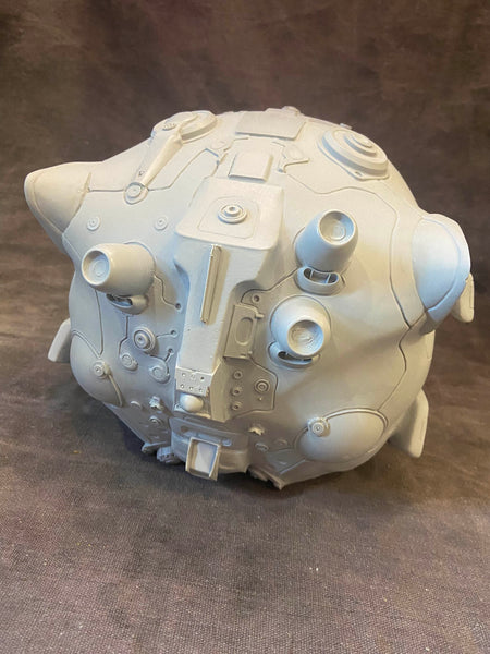 PATREON ONLY- SHITTY KITTY HELMET BLANK READY TO PAINT