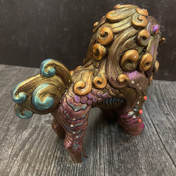 SPICY METALLIC FOO DOG BLEP CAST FIGURE