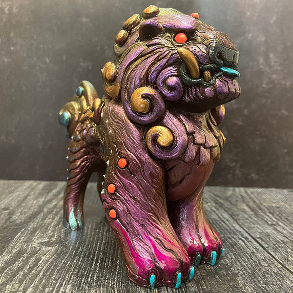 SPICY METALLIC FOO DOG BLEP CAST FIGURE