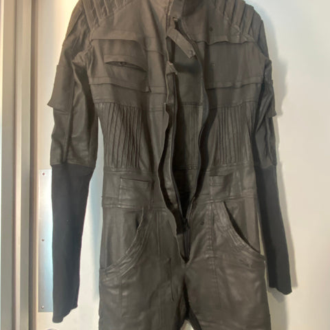DEMOBAZA OVERALL CANVAS JUMPSUIT SIZE MEDIUM