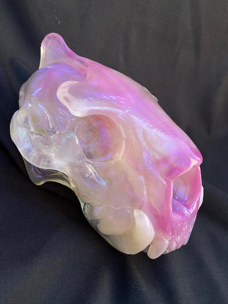 SPIRIT HOUSE CRYSTAL SKULL -PINKY PURPLES