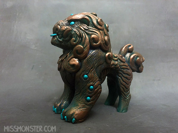 FOO DOG BLEP FIGURE- PLUM- *PRE-ORDER! SHIPS IN MARCH*