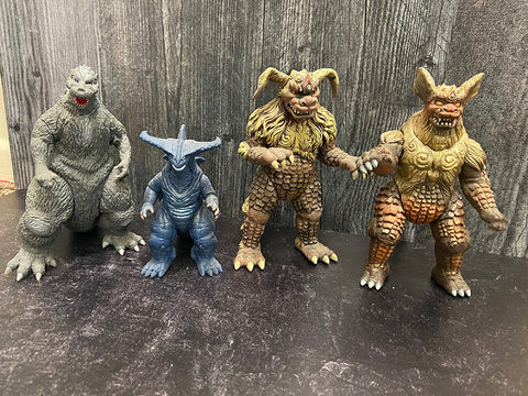 VINYL KAIJU TOY LOT