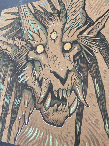 SHINY MONSTERS- ORIGINAL PAINTINGS